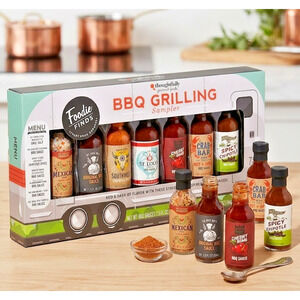 Thoughtfully Gourmet BBQ Grilling Sampler - 7 Pack Street Food Inspired